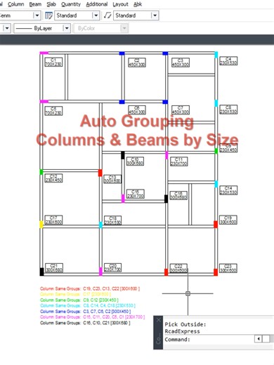 Software Name :- https://rcadexpress.com/ Manual structural grouping is error-prone and tedious. Let RCadExpress handle the logic! This video demonstrates the powerful Column and Beam Grouping feature, an essential part of the RCadExpress Structural Detailing module that automatically identifies and groups identical structural members. Are you spending too much time compiling structural schedules? The Column and Beam Grouping tool in RCadExpress transforms your workflow by taking the guesswork o