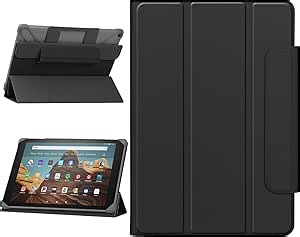 Universal Case for 10.1 inch Tablet, Foldable Stand Folio Tablet Cover for 9 inch - Black