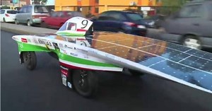 Carrera solar en el desierto de Atacama en Chile