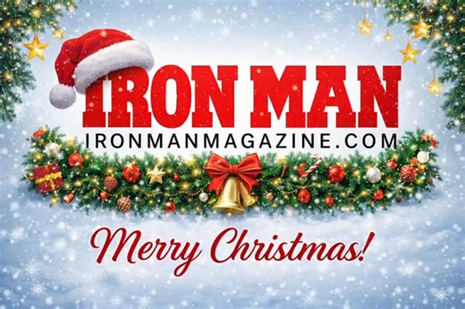 🎄 Merry Christmas from Iron Man Magazine 🎄 To our Iron Man family around the world athletes, readers, contributors, and supporters- This season is a time to reflect on discipline, perseverance, and the strength of community. The same qualities that build great physiques, great health, and great lives. We are grateful for every athlete who trains with purpose, every reader who believes in the legacy of Iron Man, and every supporter who continues to stand for hard work, integrity, and excellence