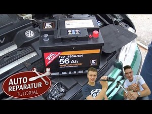 How to replace the engine battery on Mercedes B-Class