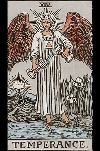 Temperance (Upright & Reversed) Tarot Card Meanings