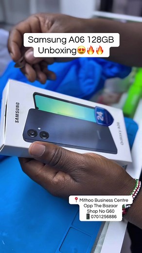 Samsung A06 Unboxing: First Impressions and Features