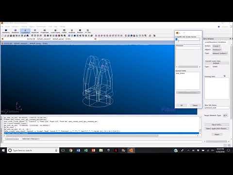 Workshop 12 for Patran | Loads and Boundary Conditions | Team 1