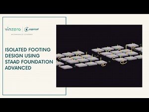 Isolated Footing Design Using STAAD Foundation Advanced