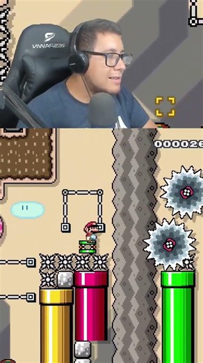 Kaizo remix semi-hard / Super Mario Maker 2 code level 32V SGQ TSG | #kardia010 de #Twitch