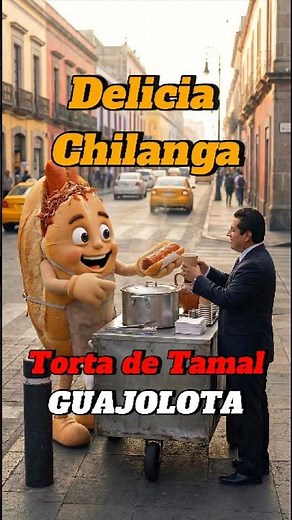 Guajolota Chilanga | Discover the famous Tamale Sandwich from Mexico City with Atole