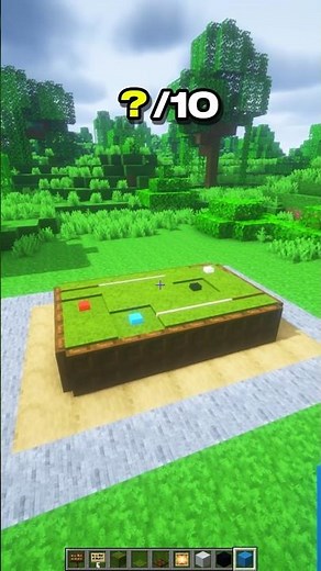 How to Make a Pool Table in Minecraft – Decoration | CupSapling #minecraft #shorts #easy