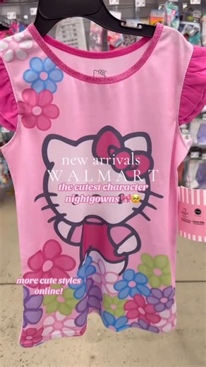 By An Everyday Mom ♡ on Instagram: "So many cute character nightgowns for girls! More cute prints online! Comment “NIGHT” below for a direct l i n k 﫧 #walmart #walmartfinds #toddlergirl #girlmom #girlfashion #kidsfashion"
