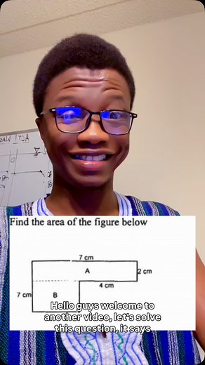 Calculating the area a compound shape! #satmath #math #mathematics #gcsemaths #sat #igcsemaths #maths #mathsproblems #mathsteacher #mathsteacher #mathstricks #area | MahdiGibo Math Channel