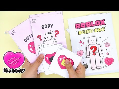 DIY Roblox Outfit Blind Bag (No Talking)