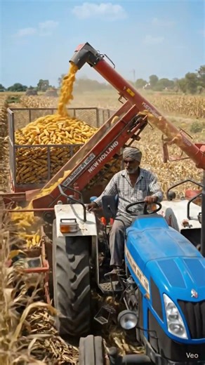 The Future of Farming: Rapid Corn Harvesting 🌽🚜