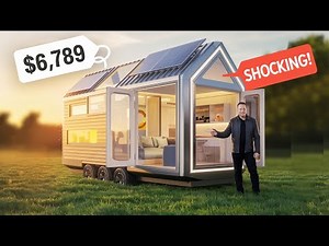 Elon Musk $6,789 Tiny House SHOCKS The Housing Market! Full Tour & Cost Breakdown