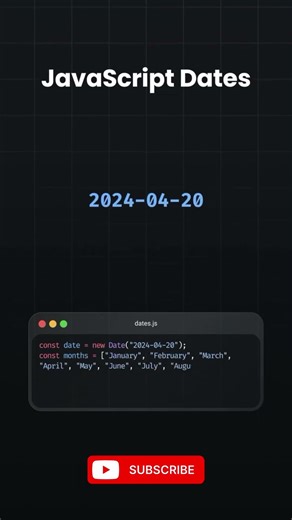 JavaScript Date in 30 Seconds ⏰