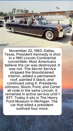 The Cadillac JFK Was Shot In Is Still Being Used Today — A Disturbing Truth