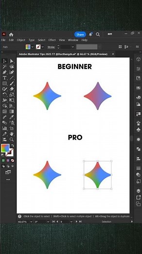 Adobe Illustrator 2026 : Create the Gemini Logo Step-by-Step Like a PRO #adobeillustrator #tutorial