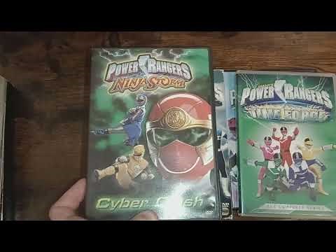 My Power Rangers DVD Collection