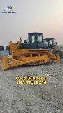 Shantui SD16 Bulldozer: Precise Operation for Multi-Scenario Earthwork & Infrastructure