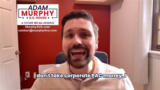 There's only half a day left to record 2025 funding for this election and we're hoping we can count on your support! This grassroots campaign is about fighting for a future we all deserve. We will always reject corporate PAC money and robber barons. Murphy4va.com/donate #MurphyInTheHouse #Election2026 #AFutureWeAllDeserve