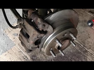 Rear brakes (basic + manual) in a Hyundai i30. Replacement of discs, pads and jaws.