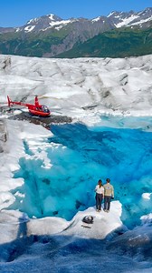 328K views · 6.4K reactions | Who knew Alaskas glaciers could be this blue 勞. On a tour with Alpine Air Alaska, LLC | John Derting | Facebook