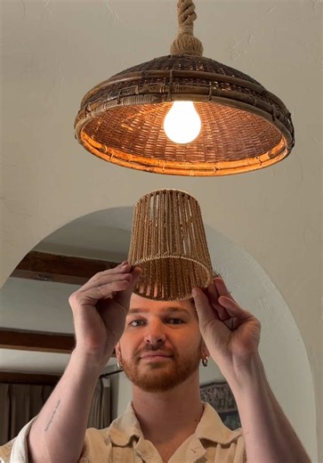 DIY Pendant Light Hack for Dorms and Apartments
