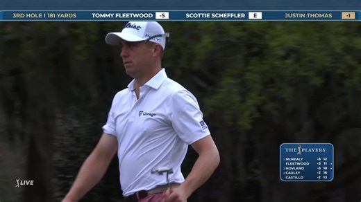 Justin Thomas | Round 1 | 3rd hole | Shot 3 | 2026 THE PLAYERS