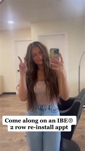 IBE®️ Re-install: A Stylist's Journey to Beautiful Hair Extensions