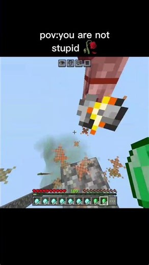 pov:you are not stupid 🥀 #minecraft #shorts