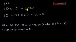 Introduction to powers of 10