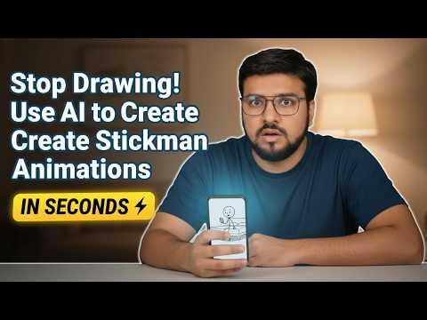 Stop Drawing! Use AI to Create Stickman Animations