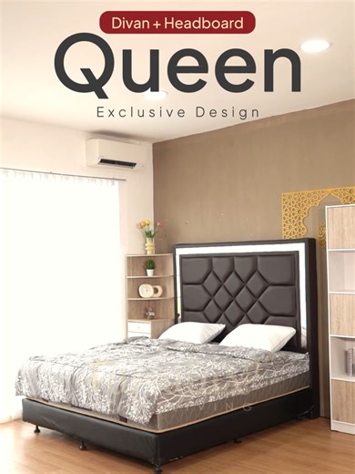 Desain Kamar Elegan dengan Headboard Memukau