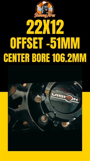 Rock solid. Chrome-tipped. All attitude ⚡ Vision Rockers in Gloss Black with stainless lip bolts = pure dominance. #WheelWednesday #VisionWheels #Rocker #SunnyTires #BuiltNotBought | Sunny Tires