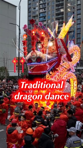 7.5K views · 269 reactions | A magnificent parade featuring traditional dragon dances took center stage during the Lantern Festival in Jinyun County, east China's Zhejiang. #China #dragon #dragondance #ChineseNewYear #LanternFestival #dance #viral #parade | China Xinhua News | Facebook