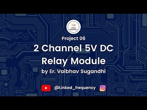 2 Channel Relay Module #E06 | Vaibhav Sugandhi