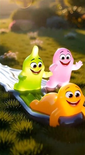 Sliding in the Garden 🌿 | Fun Movement Play | Slime Squad