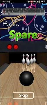 unlimited bowling gameplay 166 points