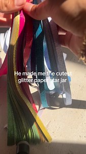 Origami paper stars DIY link in bio 🥰👇✨💝 #origamistars #luckystars #handmadegift #jarofstars #mindfulmaking #starjarlove #craftedwithlove #diyaesthetic #relaxingcrafts #aestheticdiy | Wishfolds