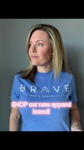 We are ALL Brave! Shop our new apparel brand — What’s Your Brave — where we empower bravery through apparel while giving back to non-profits who represent real bravery every day. 👏🏻 Tell us — what’s your brave?!? #whatsyourbrave #wearyourbrave #apparelbrand #motivationalapparel #nursesoftiktok