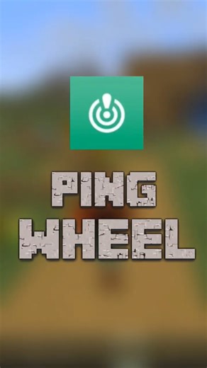 Minecraft Ping Wheel Mod#minecraft #shorts #ytshorts #gaming
