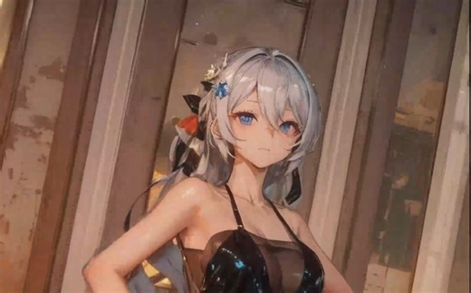 【AI转绘】【MMD】Bronya ❤ bing bing【Collapse 3】
