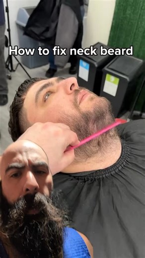 Matthew McLear on Instagram: "How to fix the neck beard."