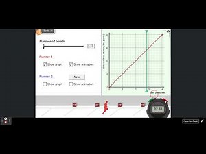 GIZMO Distance Time Graph Instructions