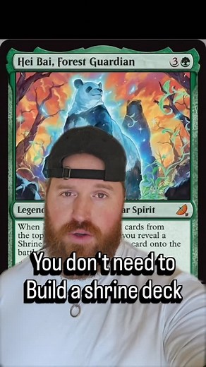 31K views · 1.6K reactions | You don't have to make a shrine bear deck. You can just not build shrines, its okay. #mtgambassador #mtgxatla | Robert Red Beard MTG | Facebook