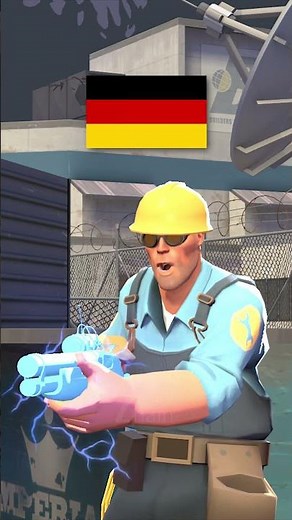 TF2 BATTLE CRY in Different Languages - Engineer #tf2 #teamfortress2 #shorts #gaming