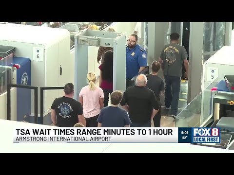 TSA wait times improve during parts of day at New Orleans' Armstrong Airport
