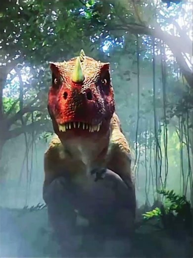 New Dino Battle - Demon vs Ceratosaurus #dinobattles