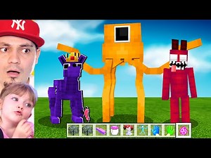 😍 Moja córka znalazła GARTEN OF BANBAN 4 w MINECRAFT! | Minecraft 😍