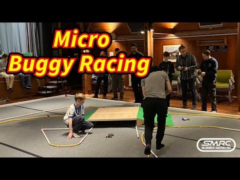 Losi Micro B rc car buggy racing at Sussex Micro Rc
