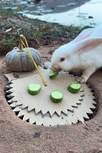Unique DIY Rabbit Trap with Paper